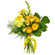 Желтый букет из роз и хризантем. Гродно